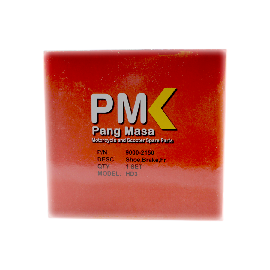 Brake Shoe, FR (PM) (Red Lining) (HD3)