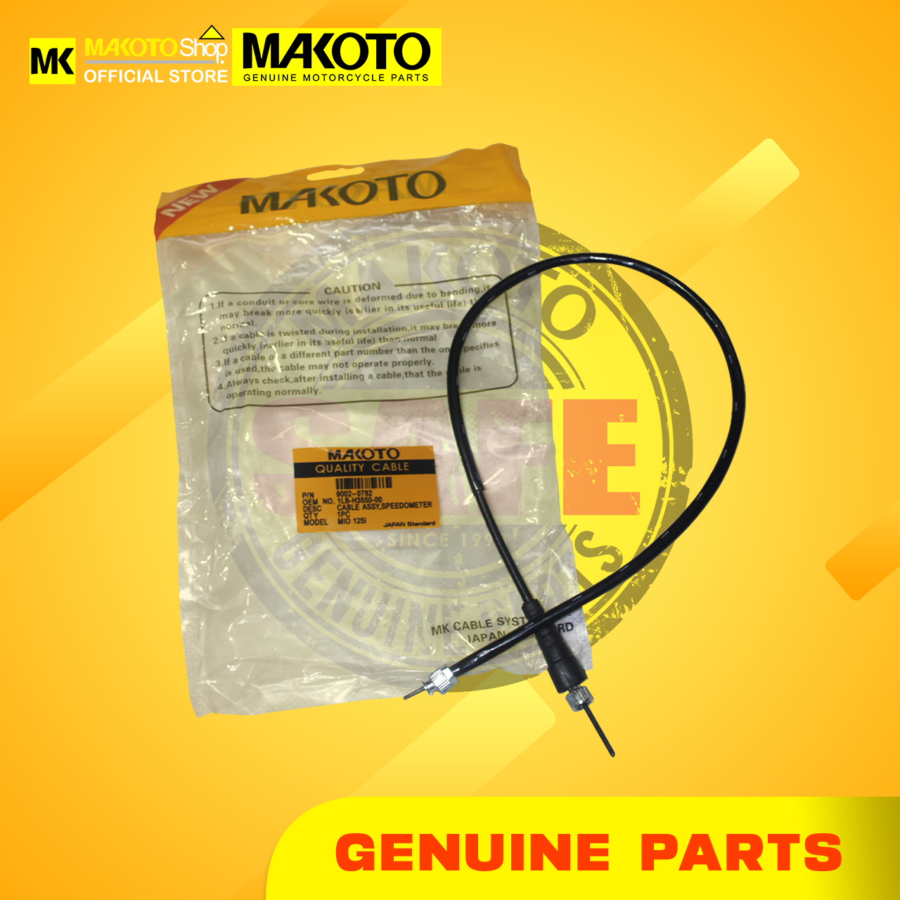 CABLE ASSY, SPEEDOMETER (MAKOTO) (MIO i125)
