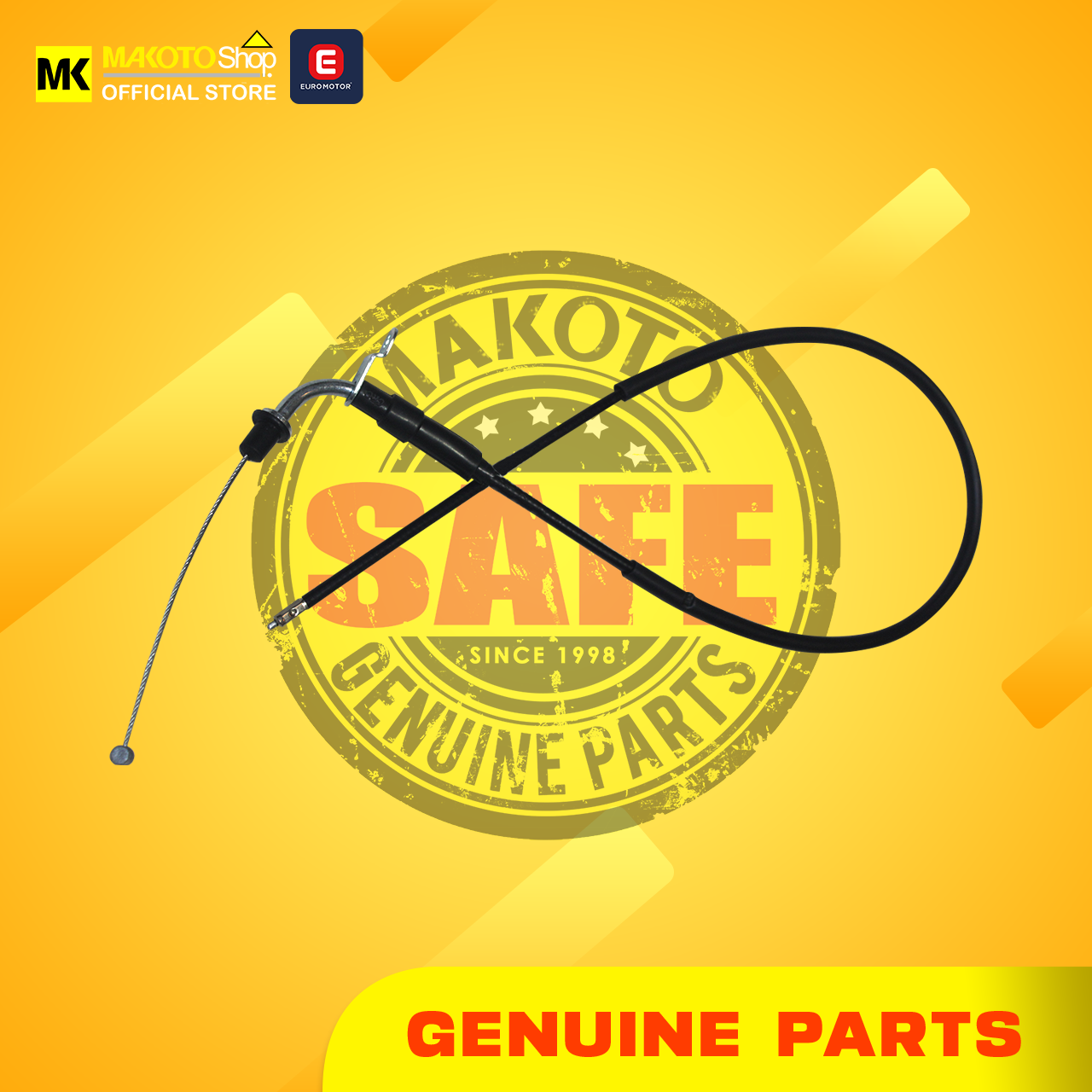 CABLE ASSY, THROTTLE (TRIP138, EURO X125)