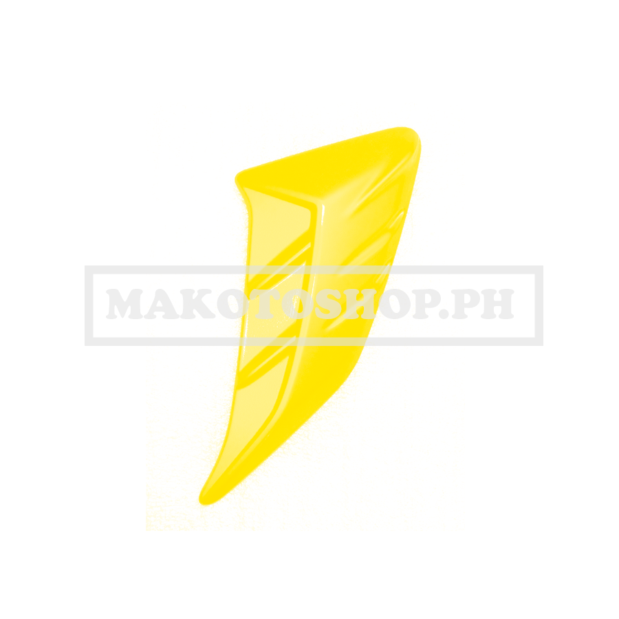 EMBLEM, COVER FR, RH A (YELLOW) (JET-POWER 125)