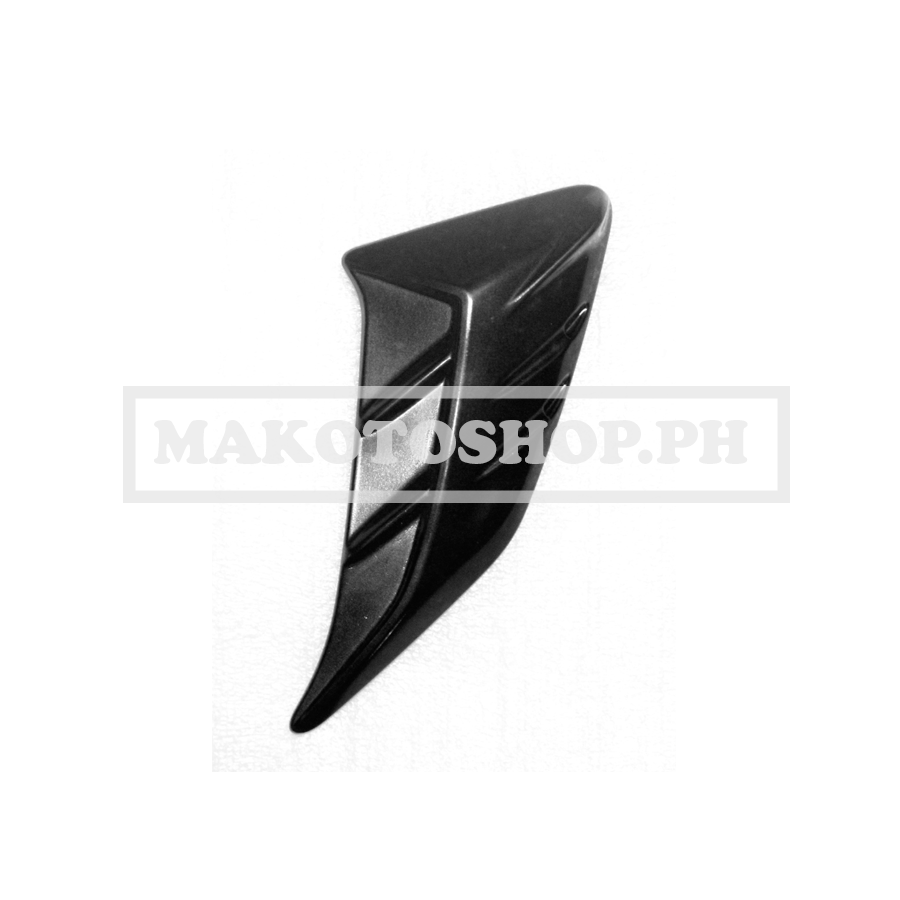 EMBLEM, COVER FR, RH A (BLACK) (JET-POWER 125)