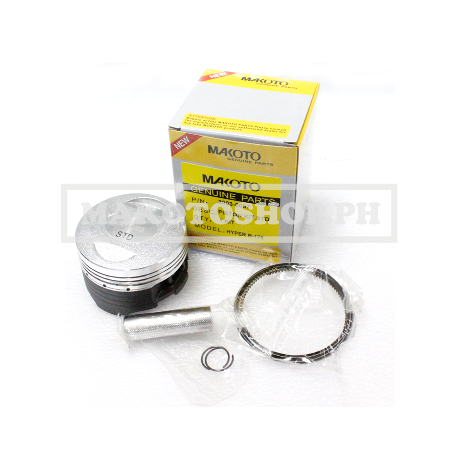 PISTON KIT, STD (MK) (HYPERBRUSCO 175)