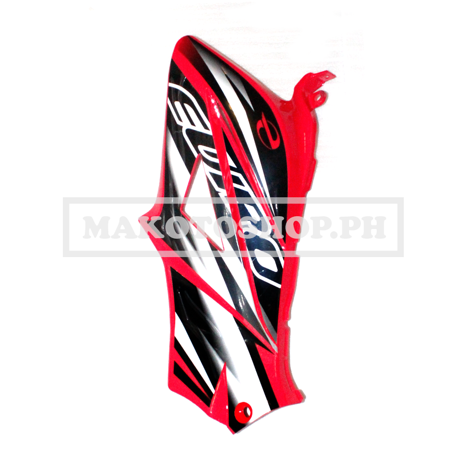 COVER, MAIN PIPE, LH (RED) (EURO-RACING 125)