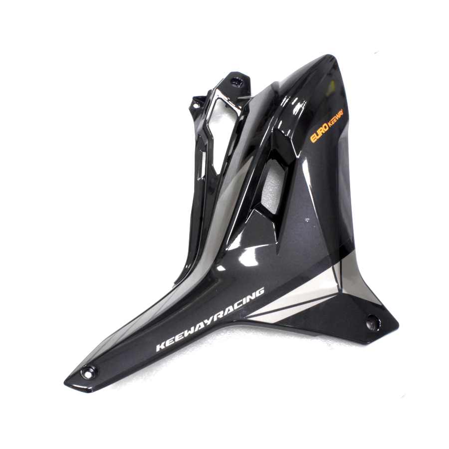 COVER, MAIN PIPE, RH (SATIN-BLACK) (RCS 125 (EURO-3))