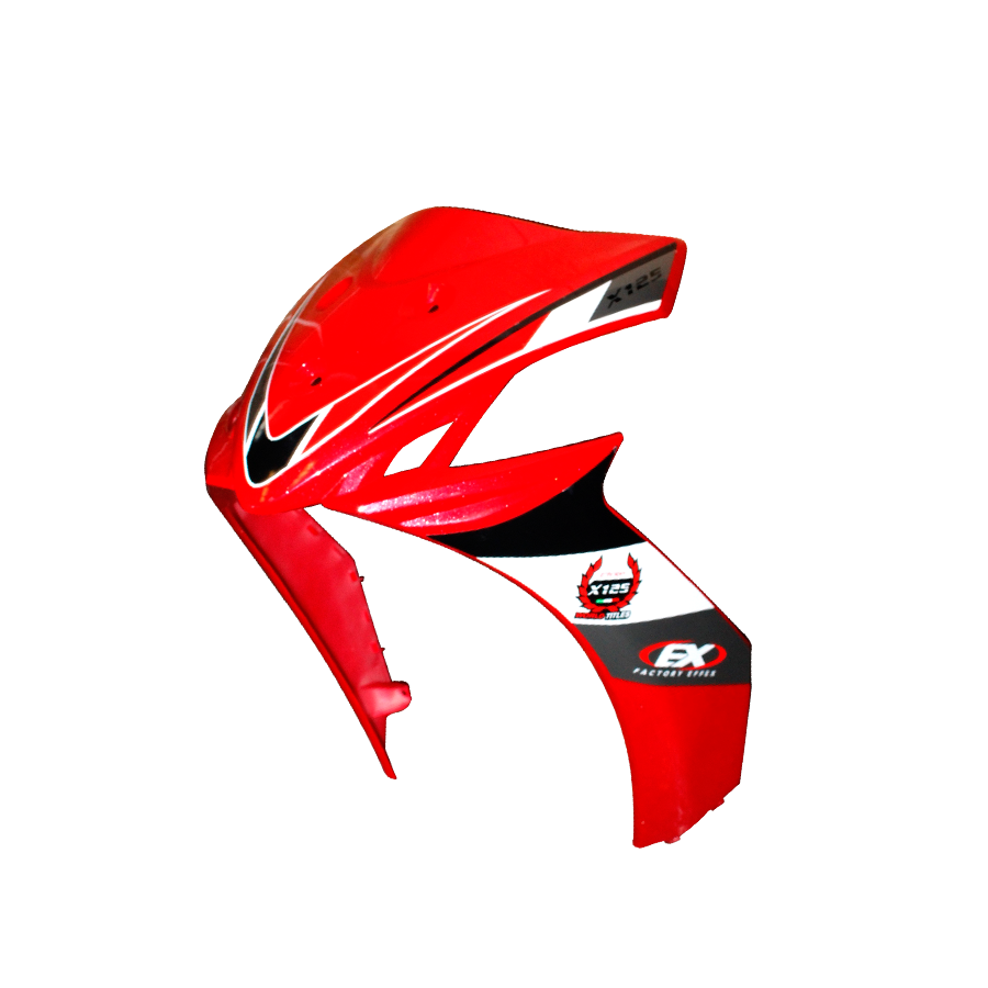 COVER, FR (RED) (EURO-X 125)