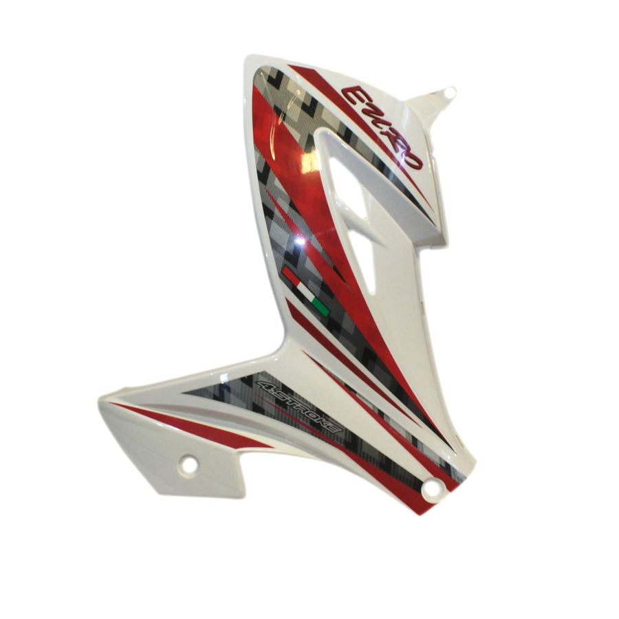 COVER, MAIN PIPE, LH (WHITE-RED) (E-SPORT R)
