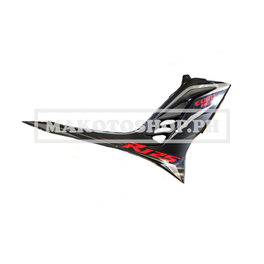 COVER, MAIN PIPE, RH (MATT-BLACK) (EURO SPORT-R 125)