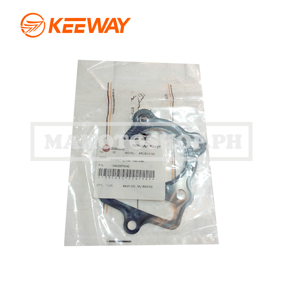 GASKET, CYLINDER HEAD(BRUSCO125)