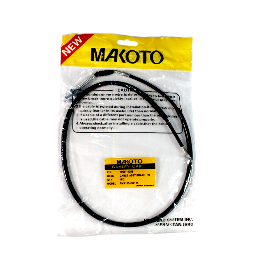 MK Brake Cable, Assy FR (CG125,TMX-155)