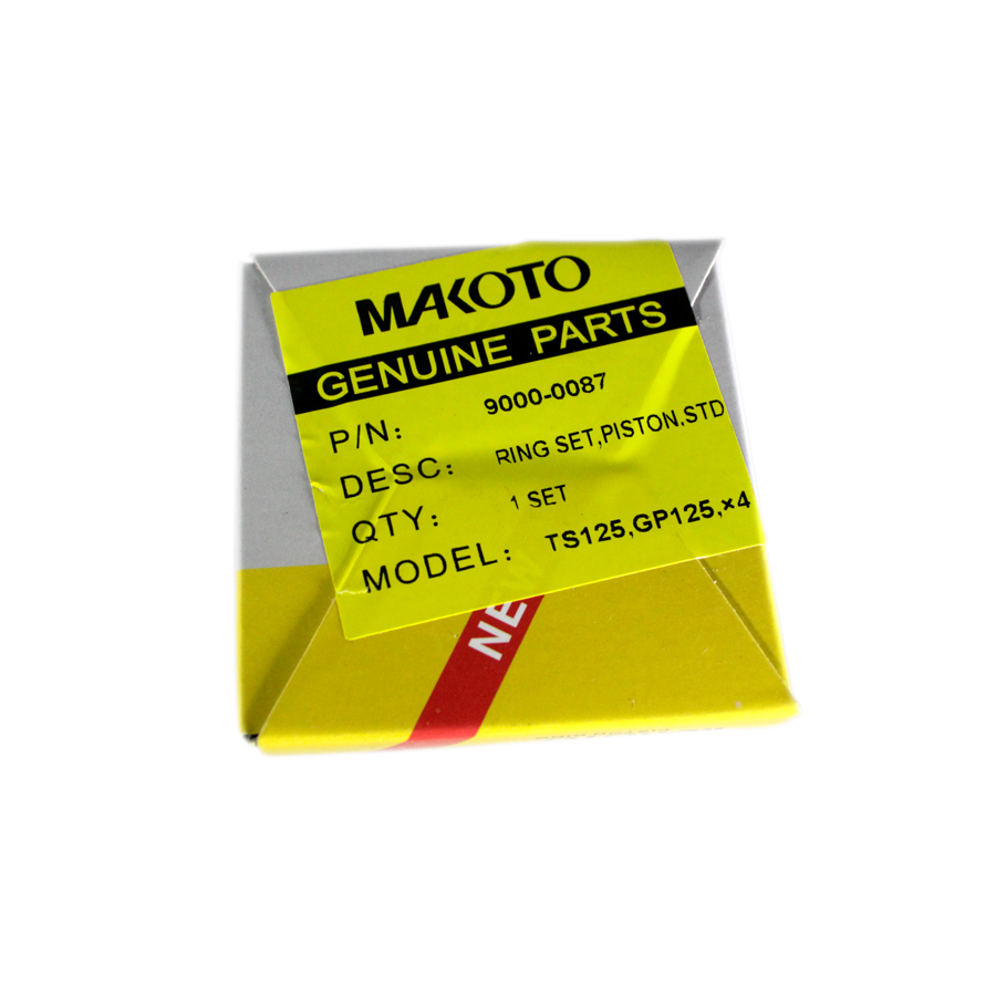 MK Piston Ring, Set STD (GP125,TS125)