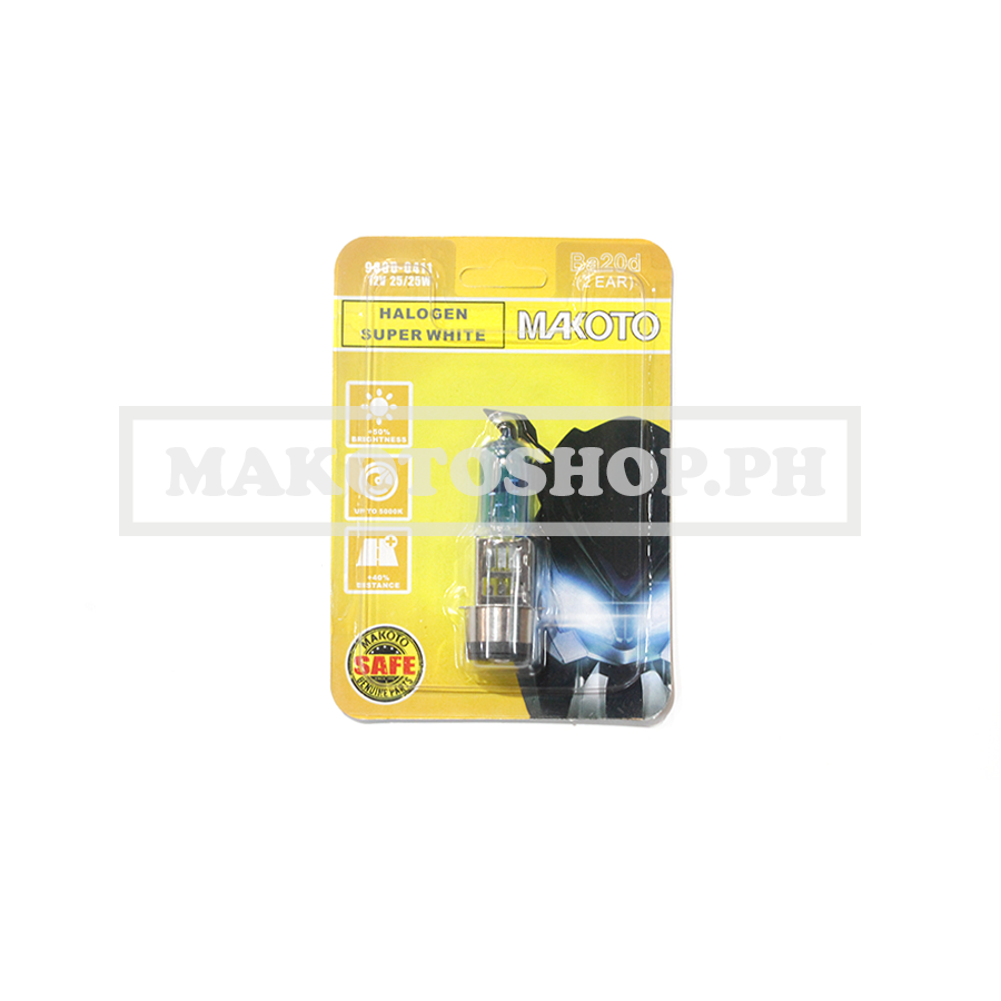 BULB, SUPER WHITE(12V 25/25W)(MAKOTO) (MAKOTO)