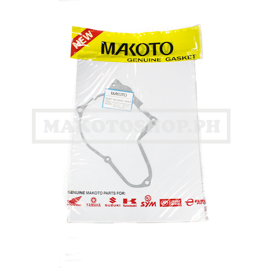 GASKET, CRANKCASE COVER, LH(LF100, LF110, LIFAN, LF1107, LF125, 125-14, MAKOTO) (MAKOTO)