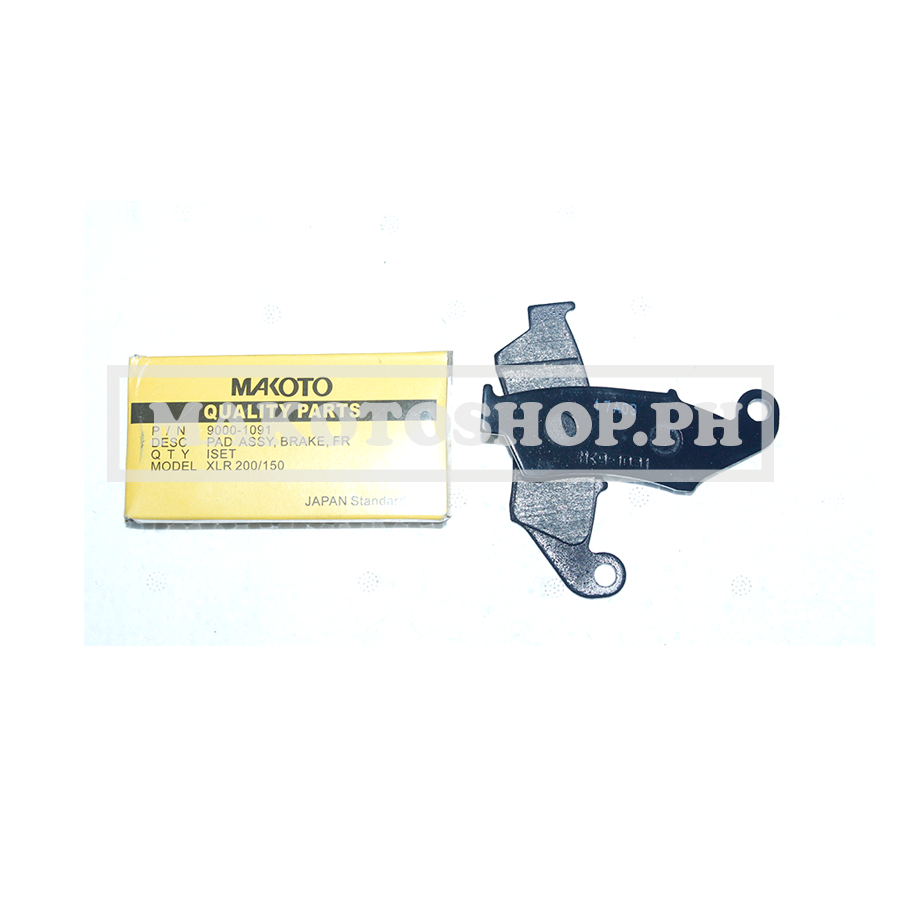 PAD ASSY, BRAKE, FR (MK) XLR200