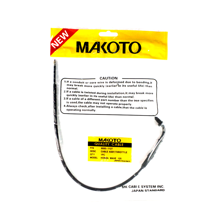 MK Throttle, Cable Assy (WAVE125)
