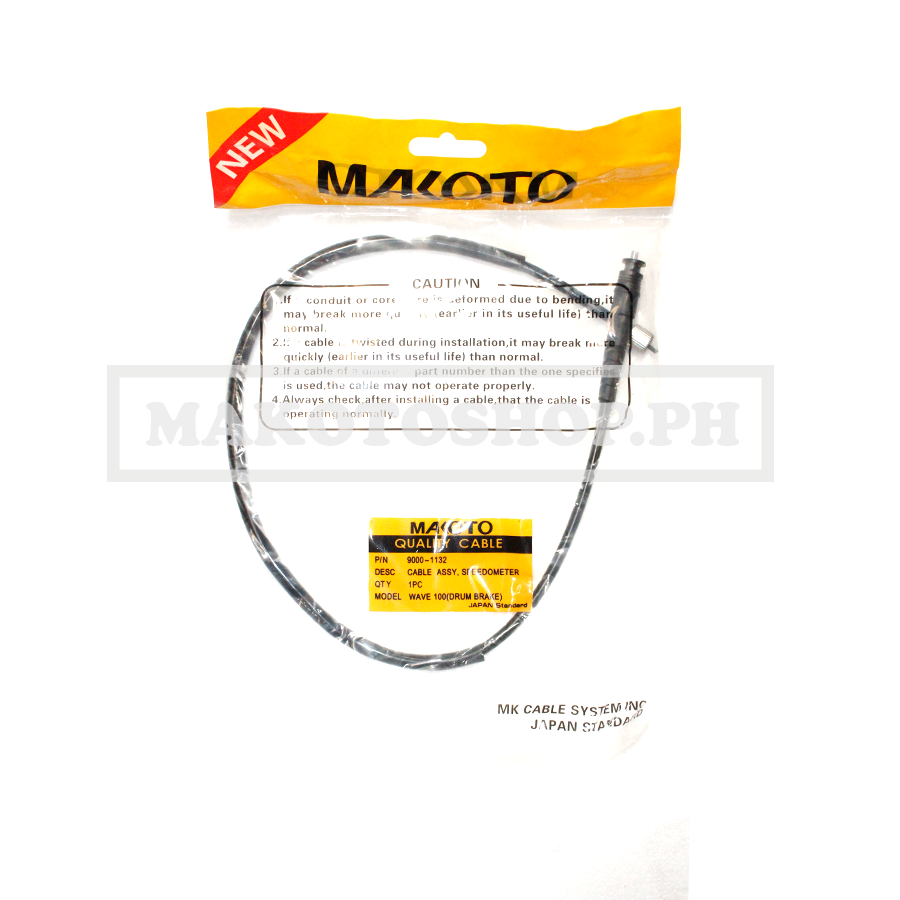 CABLE ASSY, SPEEDOMETER (DRUM) (MK) (WAVE100)