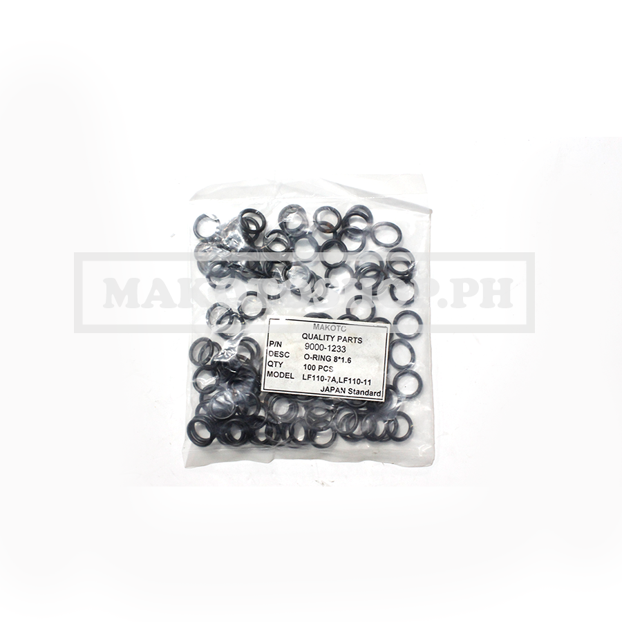 O-RING 8X1.6 (BOLT ADJ. CLTCH)(LIFAN, LF1107, MAKOTO) (MAKOTO)