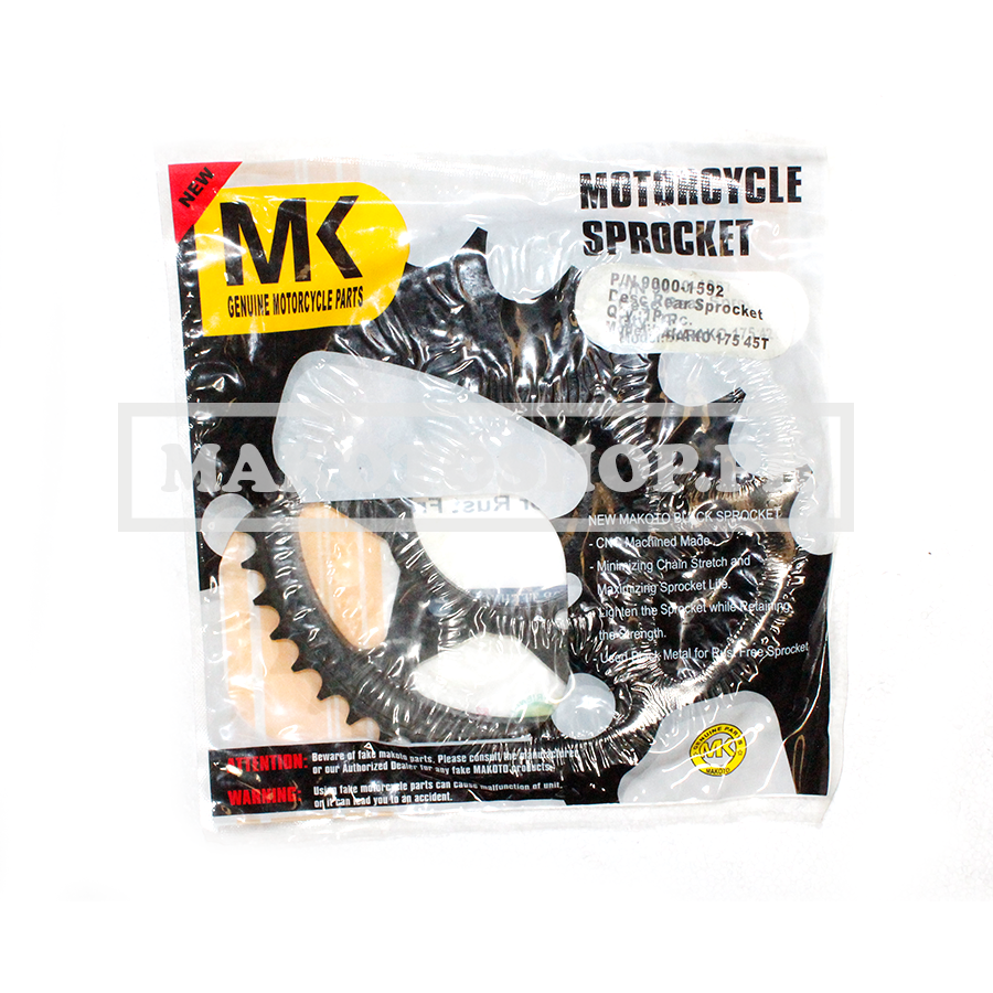 SPROCKET, REAR (45T) (MK) (BARAKO 175)