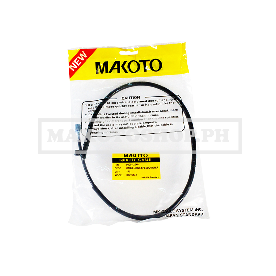 CABLE ASSY, SPEEDOMETER (MK) (BONUSX,BONUS110)
