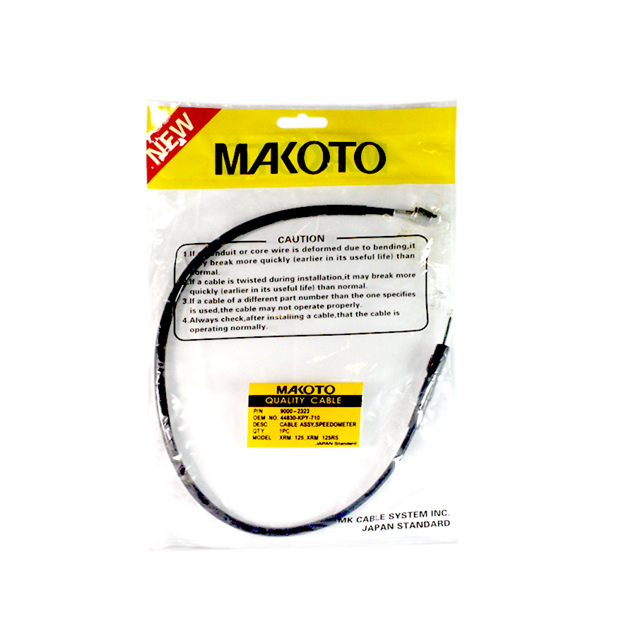 MK Speedometer, Cable Assy (XRM 125,XRM 125 RS)