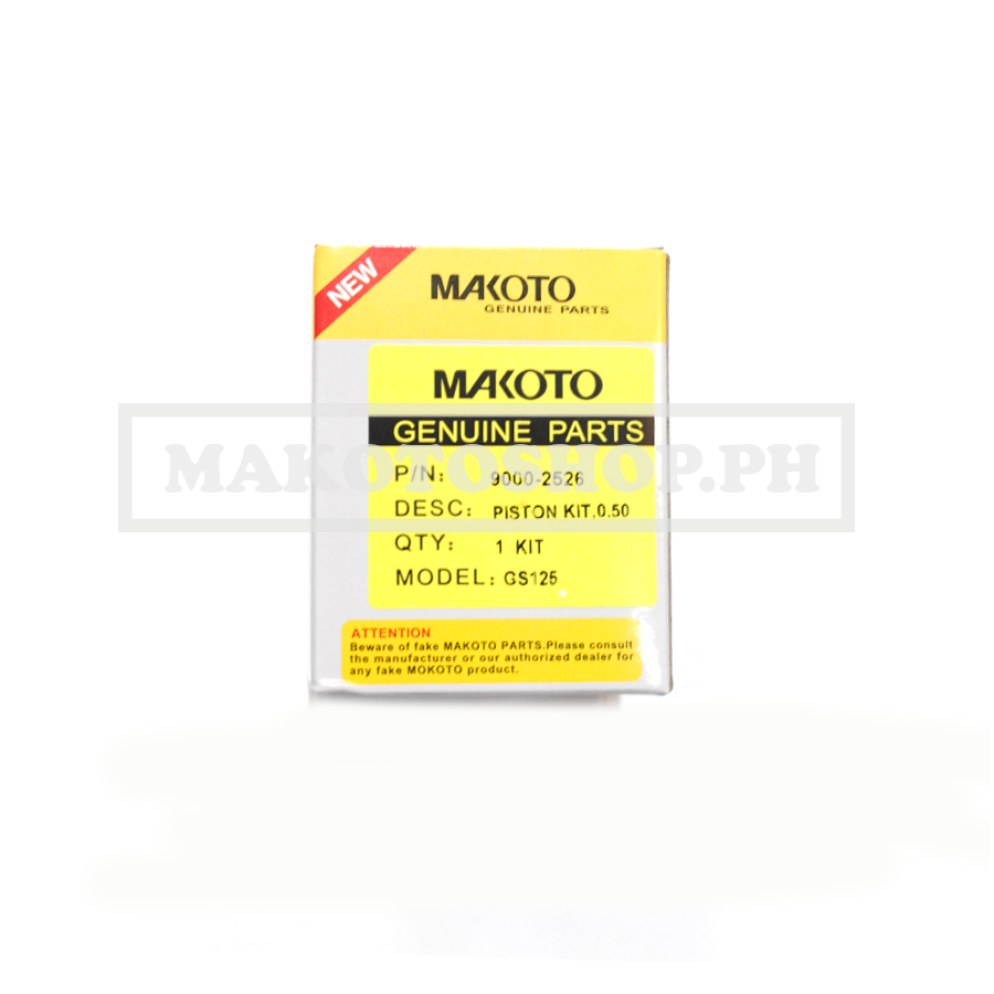 PISTON KIT, 0.50 (MK) (GS 125)