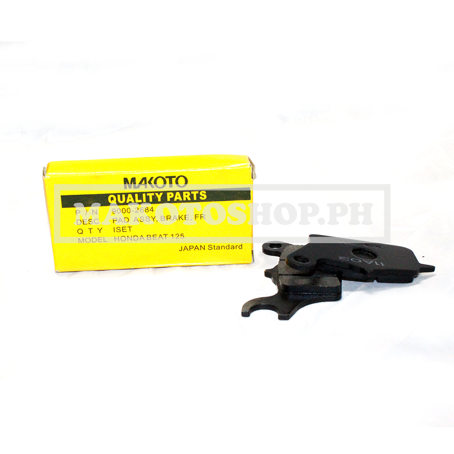 PAD ASSY, BRAKE, FR (MK) (BEAT 110)