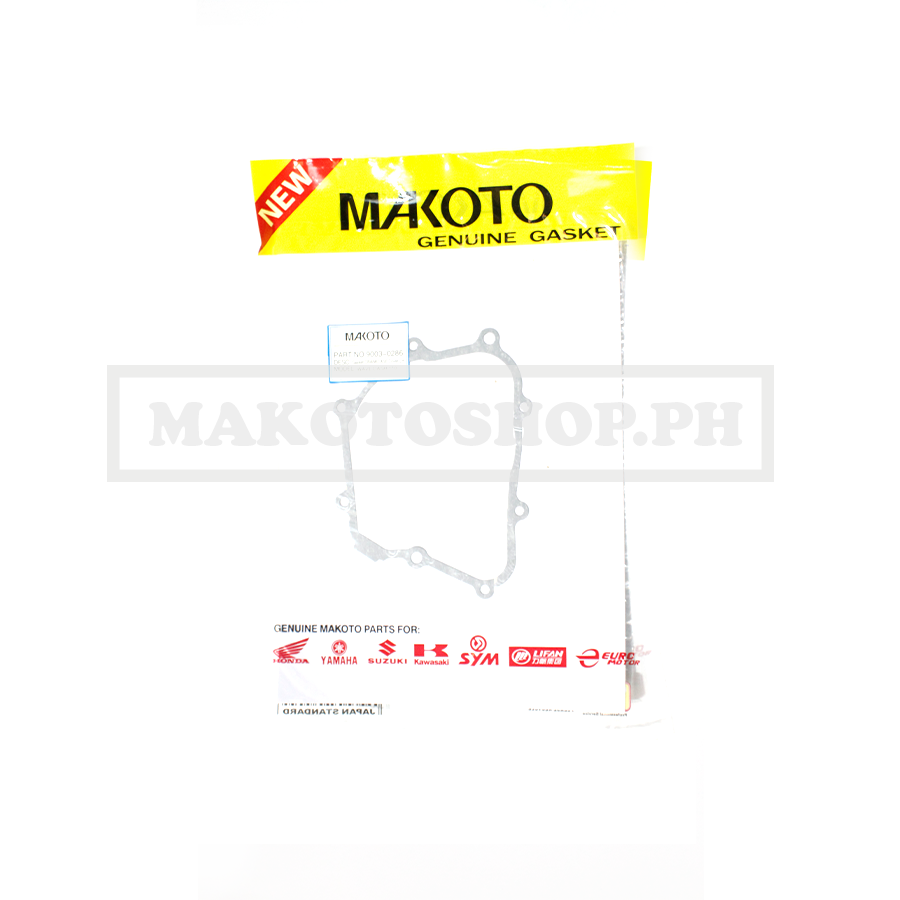 GASKET, CRANKCASE COVER, RH (MAKOTO,WAVE125,XRM125)