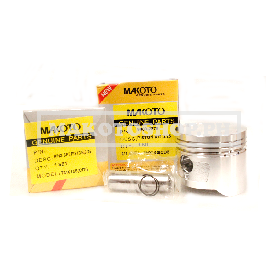 PISTON KIT, 0.25 (CDI TYPE) MK (TMX-155)