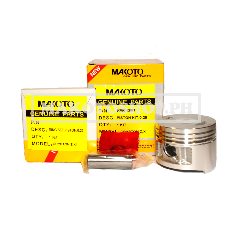 PISTON KIT, 0.25 (MK) (CRYPTON-Z, X-1)