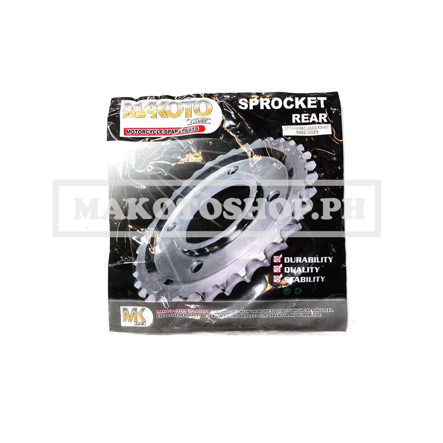 SPROCKET, REAR (40T) (MK-S) (CT100, AURA CLASSIC)