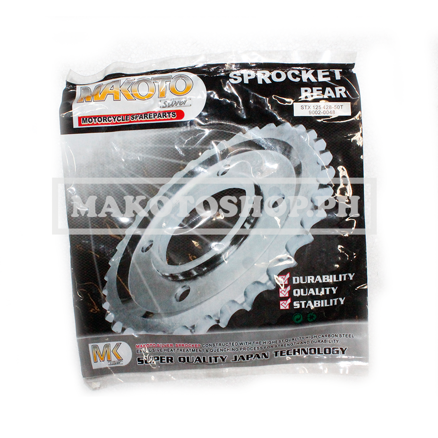SPROCKET, REAR (50T) (MK-S) (STX-125)