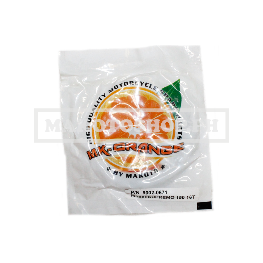 SPROCKET, ENGINE (16T) (MK-O) (SUPREMO 150)