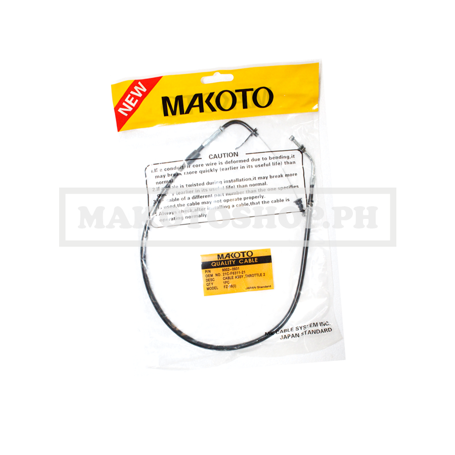 CABLE ASSY, THROTTLE 2 (MK) (FZ-16 (I))
