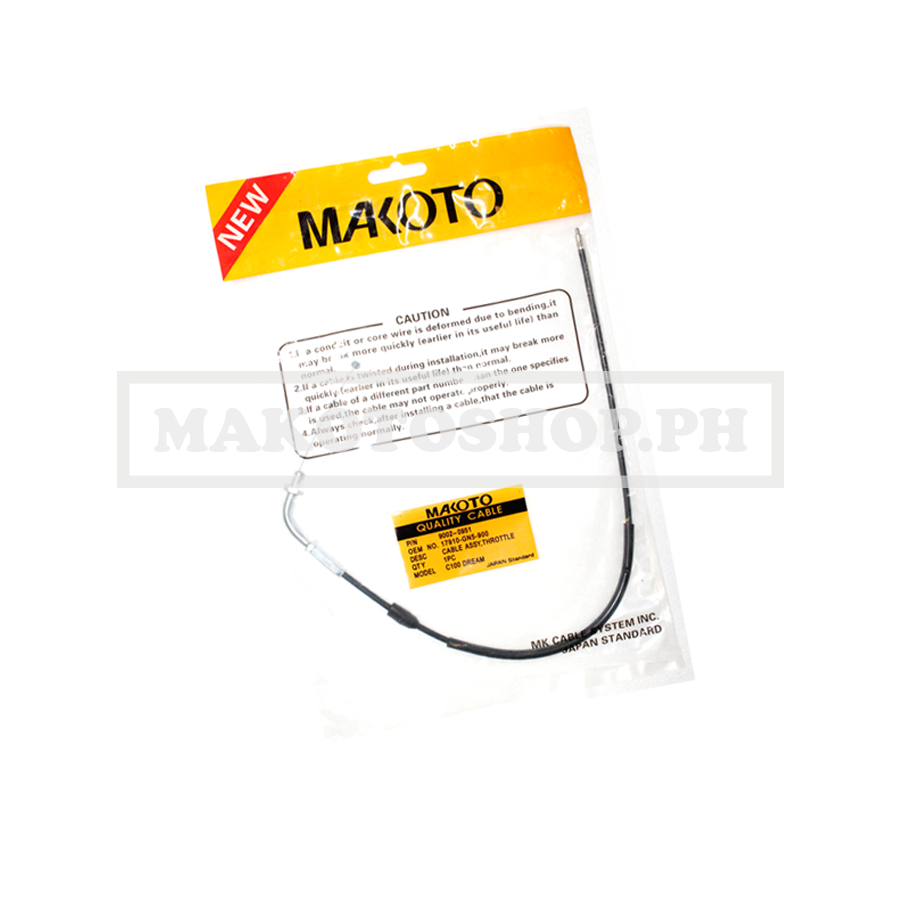 CABLE ASSY, THROTTLE (MK) (C100, DREAM)