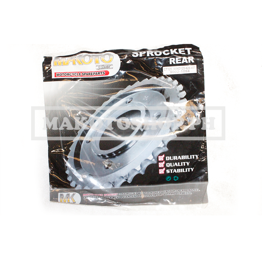 SPROCKET, RR (40T) MK-S (CT125, WIND125)