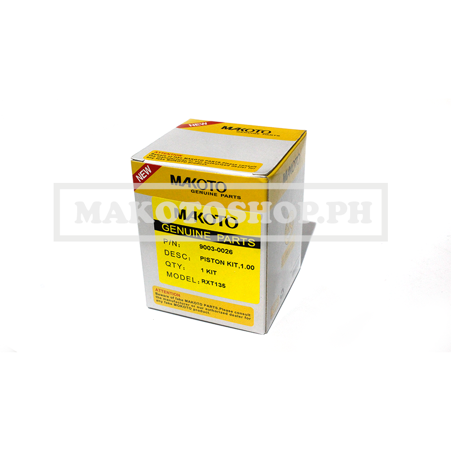PISTON KIT, 1.00 (MK) (RXT-135)