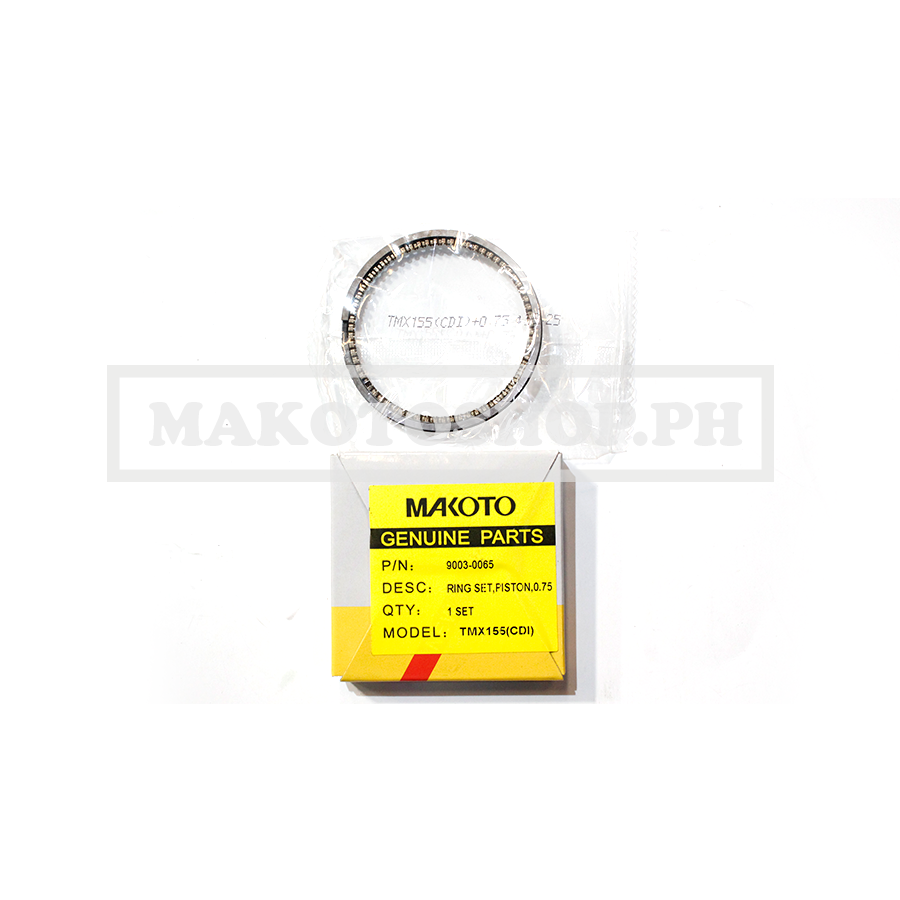 RING SET, PISTON, 0.75 (MK) (TMX-155 (CDI TYPE))