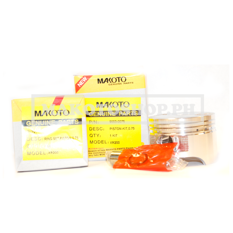 PISTON KIT, 0.75 (MK) (XR200)