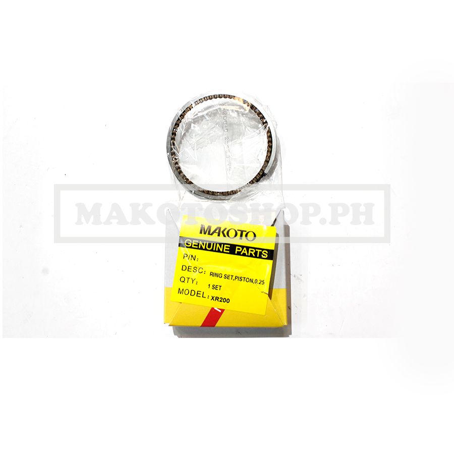 RING SET, PISTON, 0.25 (MK) (XR200)