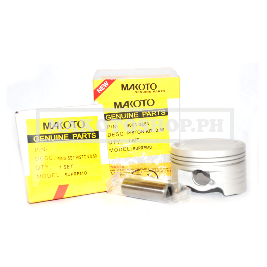 PISTON KIT, 0.50 (SUPREMO 150)