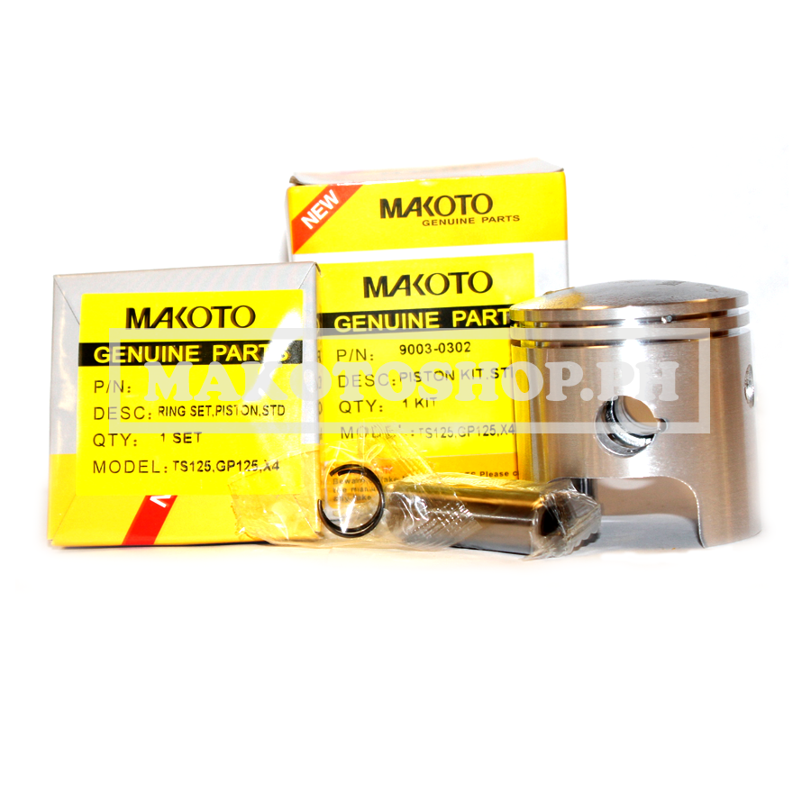 PISTON KIT, STD (MK) (GP125, TS125, X4)