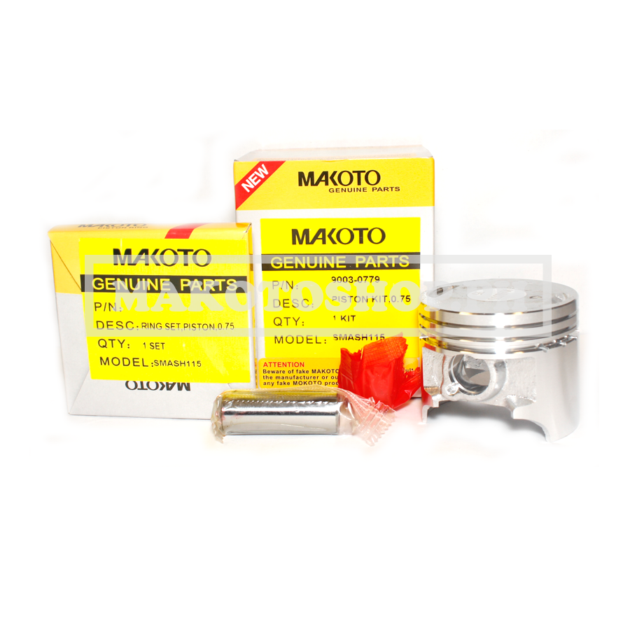 PISTON KIT, 0.75 (MK) (SMASH 115)
