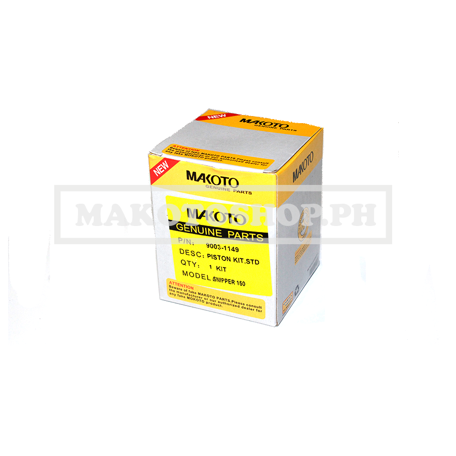 PISTON KIT, STD (MK) (SNIPER 150)